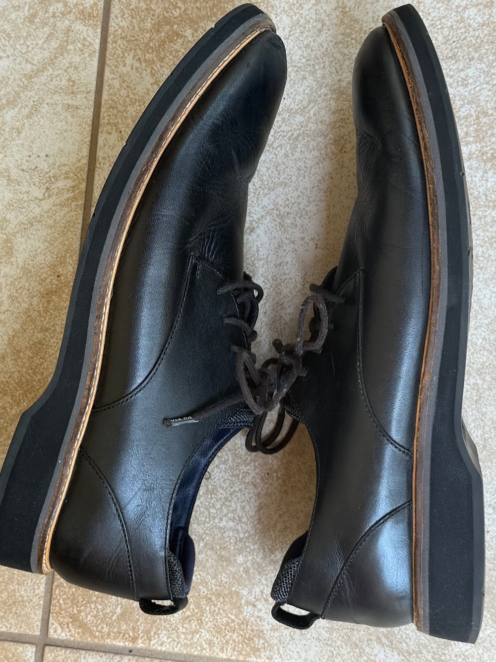 Cole Haan Black Montrose Plain Toe Oxford Men's Shoes 10.5